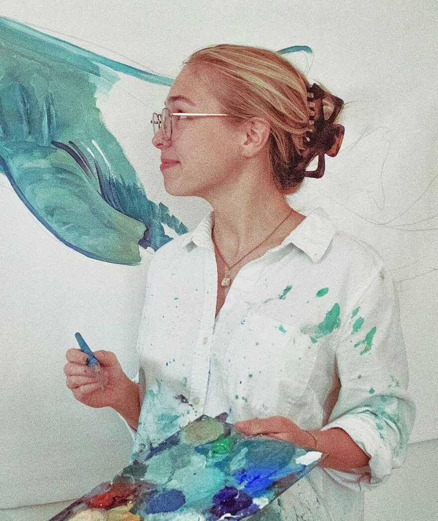 Muralist Macy Noll