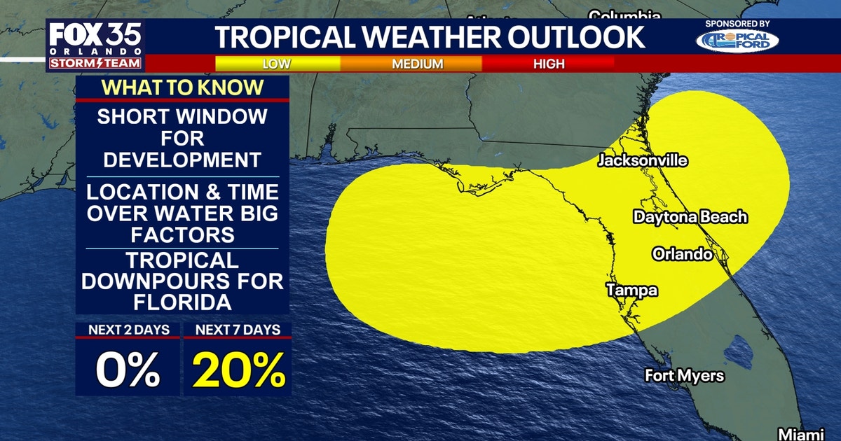 Tropical disturbance in Gulf expected to bring heavy rain to Florida this weekend