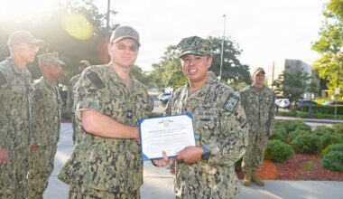 Awards Ceremony at Naval Hospital Jacksonville – July 17, 2026
