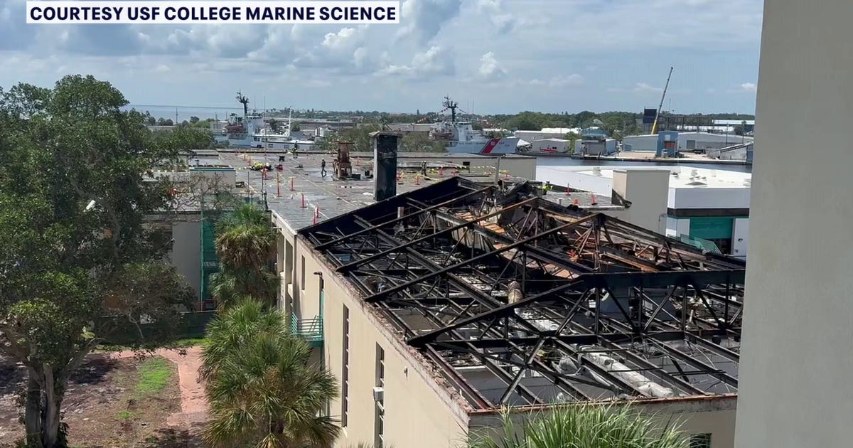 USF marine science fire: St. Pete recovery operations save vital scientific research despite heavy damage