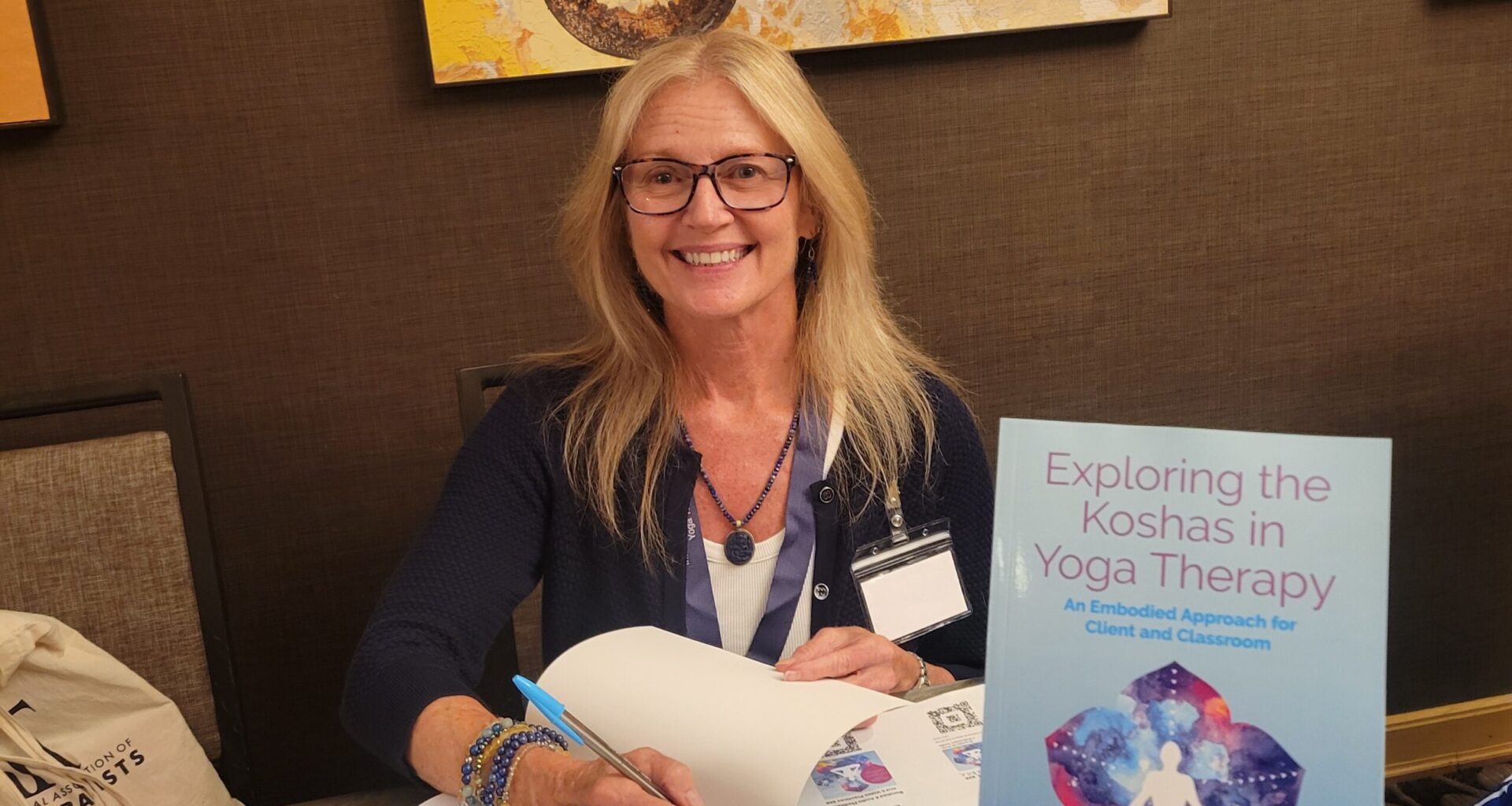 Therapist Releases First Book, ‘Exploring The Koshas In Yoga Therapy’