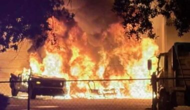 Former NFL player accused of setting fire at Florida workplace