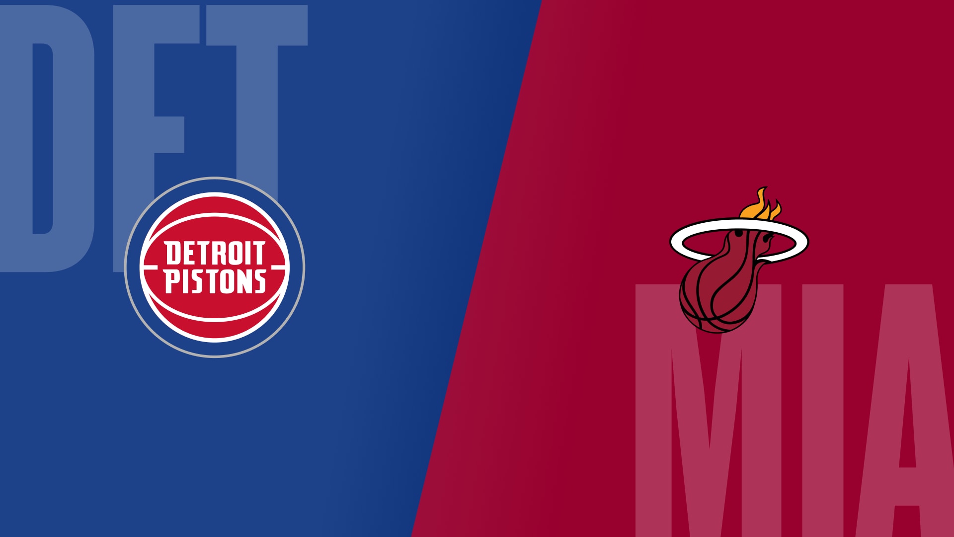 Pistons @ Heat