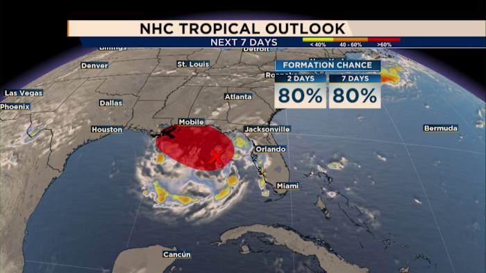 Invest 91L Becomes Better Organized as Central Florida’s Forecast Begins to Improve