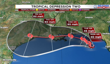 Tropical Depression 2 forms in northern Gulf, threatens Florida panhandle