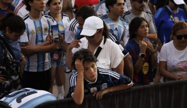 Argentina fans react in Miami Beach as Spain wins World Cup
