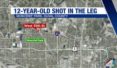 Business owner calls for change after 12-year-old boy shot in leg during large argument at Clanzel Brown Park