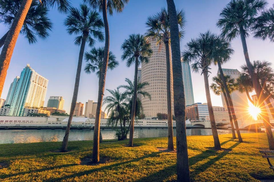Downtown of Tampa