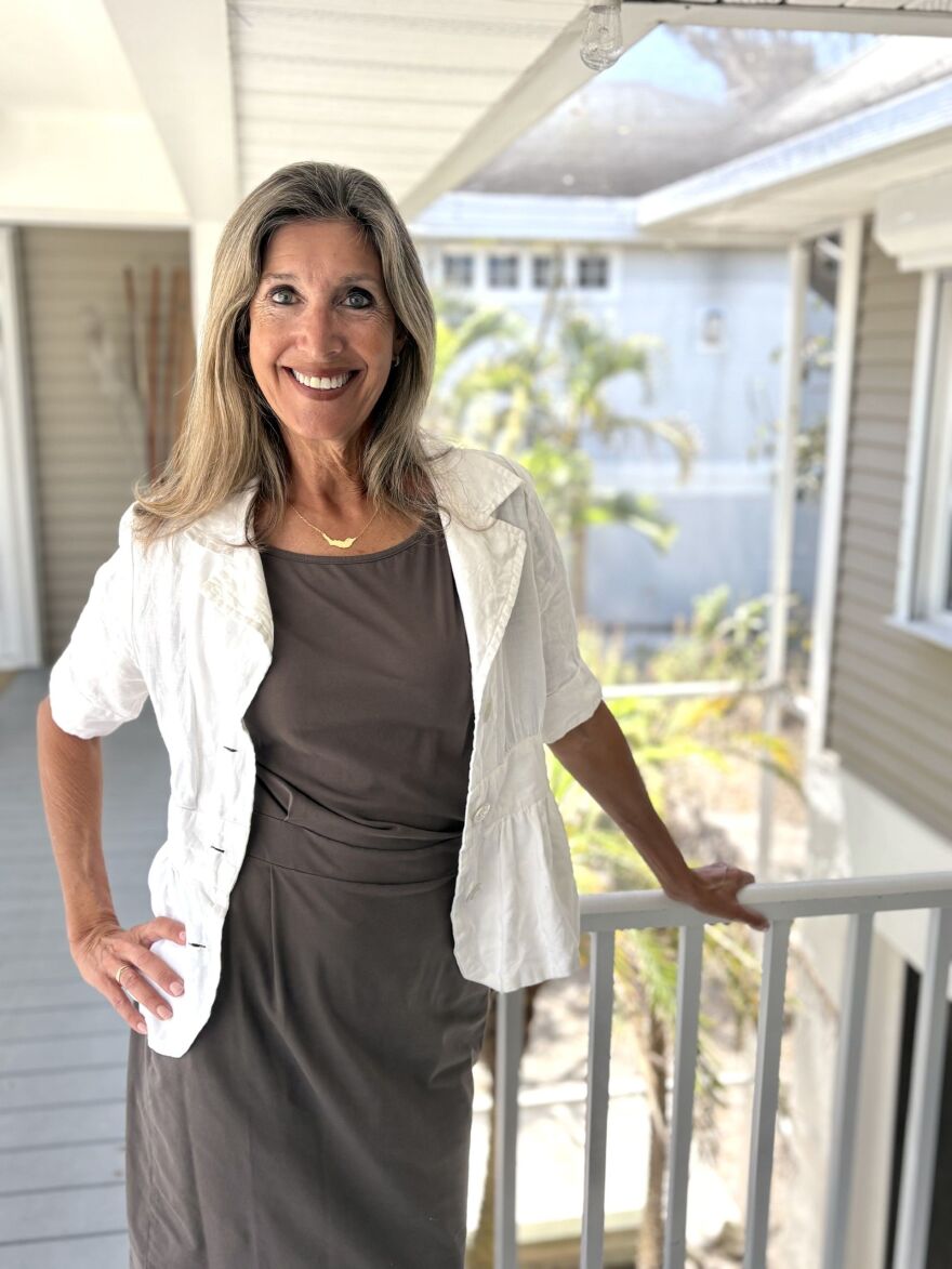 Laura DeBruce is now a Sanibel City Council member and co-owner of On Island Clothing Store.
