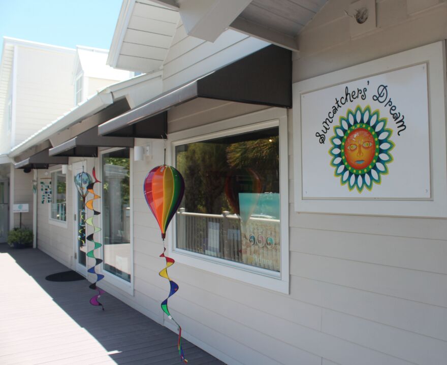 Suncatcher’s Dream sells handcrafted items reflecting the spirit of Sanibel Island.