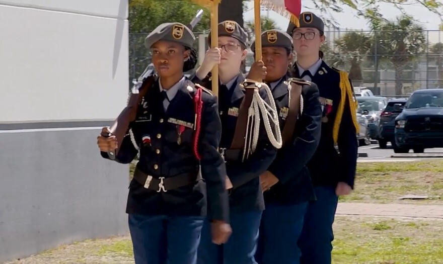 While the color guard and drills are a part of JROTC, there are many other facets to the program.