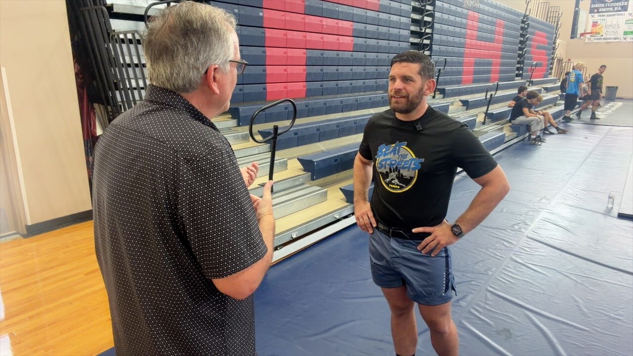 That's exactly the type of lesson coaches hope every child takes away from the summer wrestling program