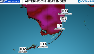 South Florida to see mostly dry Wednesday before chances of showers, storms increase headed into weekend