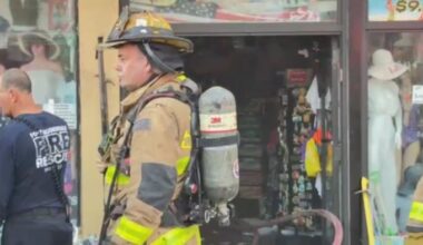 Fire erupts inside 2-story commercial building on Fort Lauderdale Beach