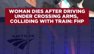 Woman dies after driving under crossing arms, colliding with train on Jacksonville’s westside