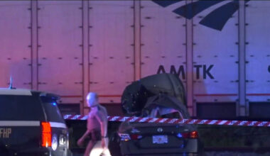 Woman hit by train, killed after driving around crossing arms on Jacksonville’s Westside: FHP