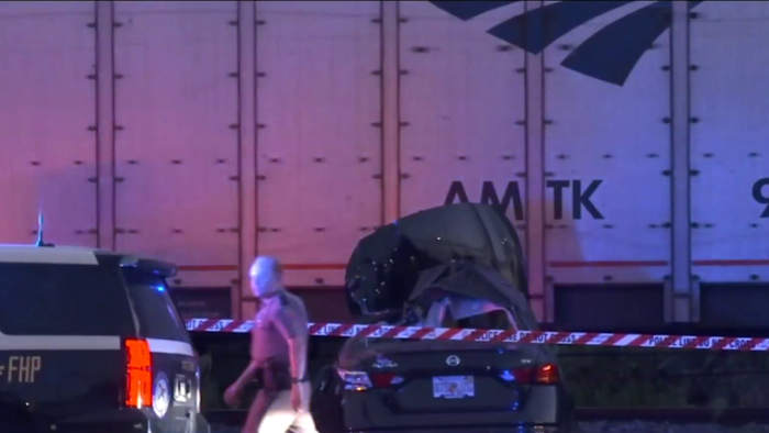 Woman hit by train, killed after driving around crossing arms on Jacksonville’s Westside: FHP