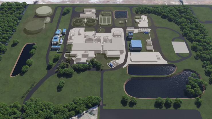 Rendering of proposed Tampa Bay Water’s Regional Surface Water Treatment Plant Expansion