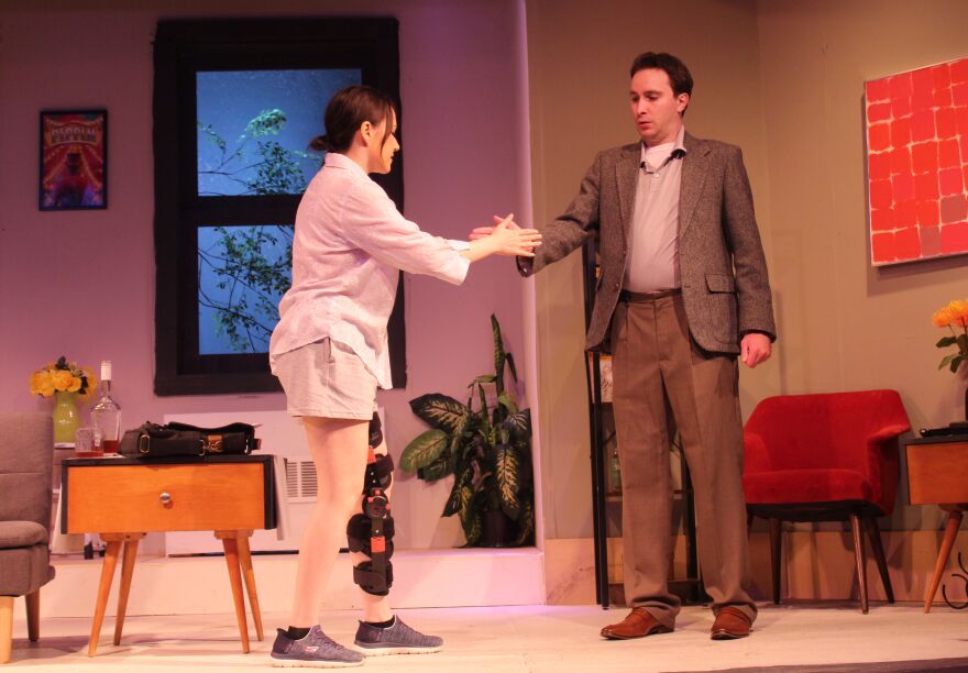 In this scene, Senga teaches Ever to accept her touch by simply running his fingers over hers.