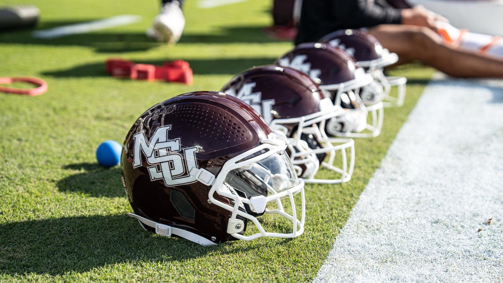 STARKVILLE, MS - September 27, 2025 - Mississippi State Head Coach Jeff Lebby during the game between the Tennessee Volunteers and the Mississippi State Bulldogs at Davis Wade Stadium at Scott Field in Starkville, MS. Photo By Hallie Walker