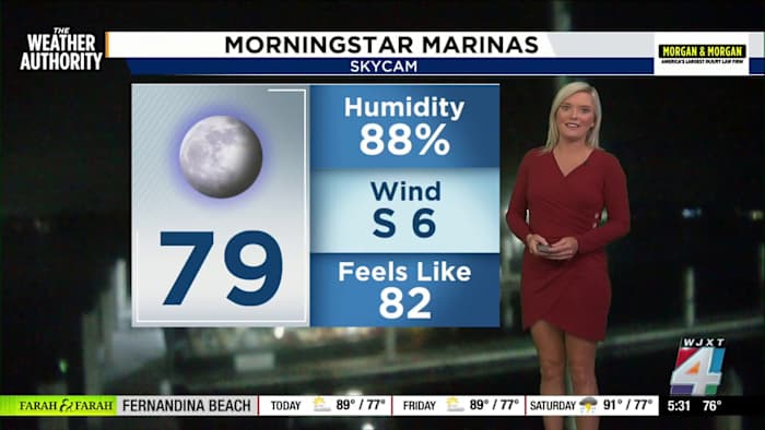 Another hot day ahead with a few pop up showers and storms
