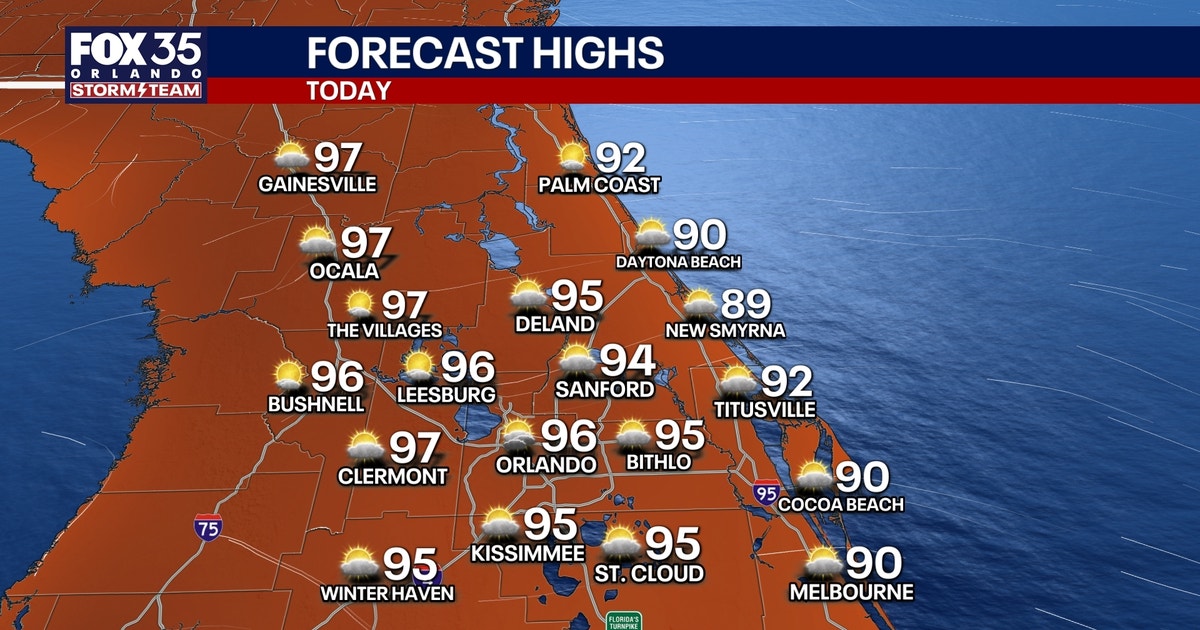 Orlando weather: Dry, humid Central Florida as storms return this weekend