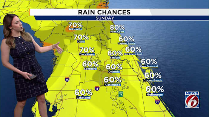 Summer heat continues in Central Florida as storm chances increase into the weekend