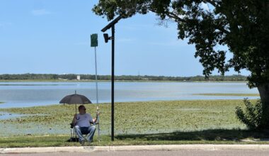 A 77-year-old Republican man is staging a solo protest against St. Pete’s Flock cameras