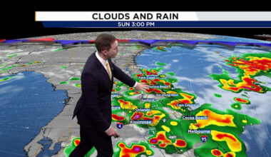 Sunday soaker for Central Florida