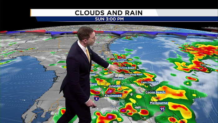 Sunday soaker for Central Florida