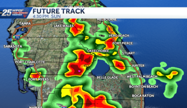Impact weather forecast for Sunday and Monday in South Florida