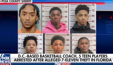 Florida sheriff arrests DC basketball coach, 5 teen players for alleged 7-Eleven theft