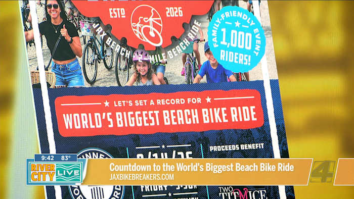 The countdown to the World’s Biggest Beach Bike Ride is on