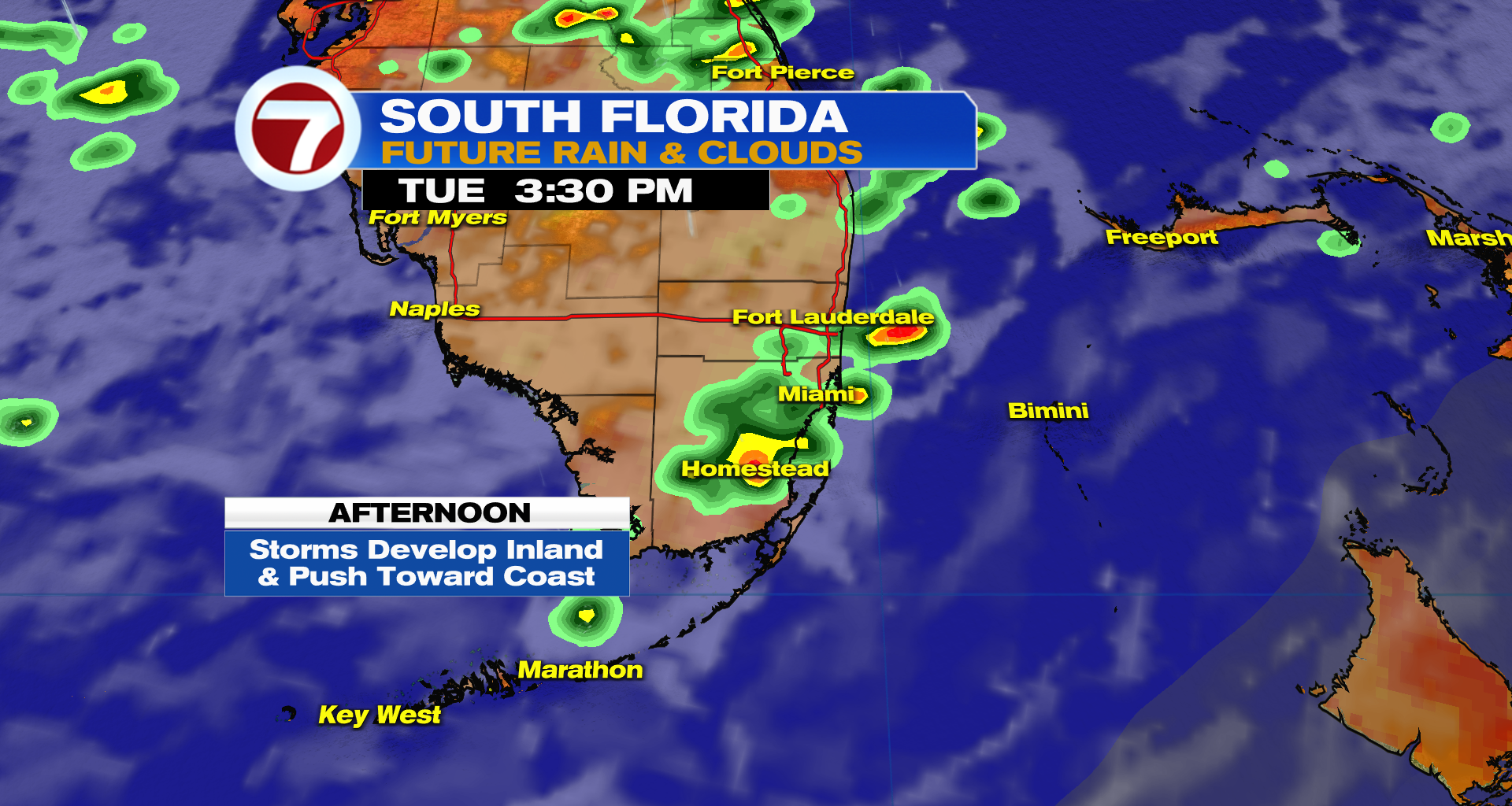 More Storms For Tuesday - WSVN 7News | Miami News, Weather, Sports