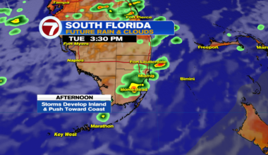 More Storms For Tuesday - WSVN 7News | Miami News, Weather, Sports