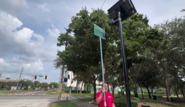 St. Petersburg Flock cameras: Man stages weekly protests over privacy concerns
