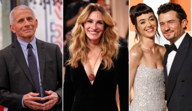 Julia Roberts, Katy Perry and Orlando Bloom led Anthony Fauci fan club
