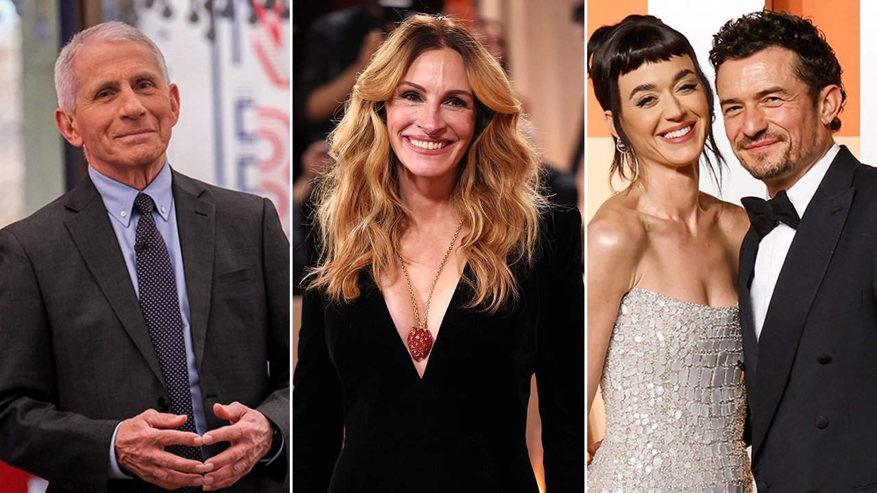Julia Roberts, Katy Perry and Orlando Bloom led Anthony Fauci fan club
