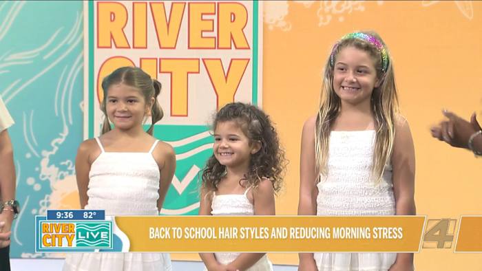 Back-to-school hairstyles and reducing morning stress