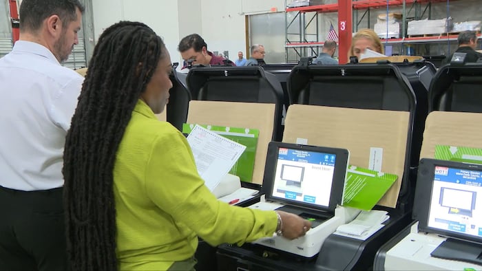 Miami-Dade tests voting machines ahead of primary election
