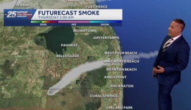 Florida Forest Service monitors 3,900-acre wildfire