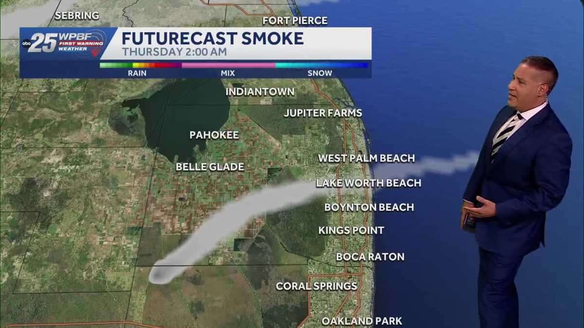 Florida Forest Service monitors 3,900-acre wildfire