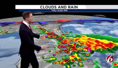 Numerous thunderstorms, some strong, expected in Central Florida. Here’s the latest