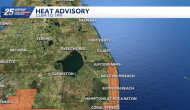 Heat advisory in effect for parts of South Florida Thursday