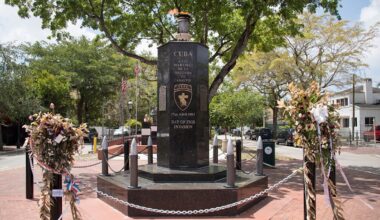 Man arrested for vandalizing Bay of Pigs monument in Miami, police say – NBC 6 South Florida