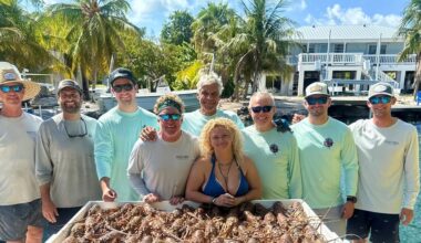 Florida’s mini lobster season wraps up as Suncoast friends celebrate annual Keys tradition