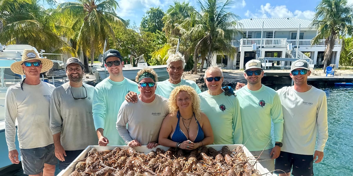 Florida’s mini lobster season wraps up as Suncoast friends celebrate annual Keys tradition