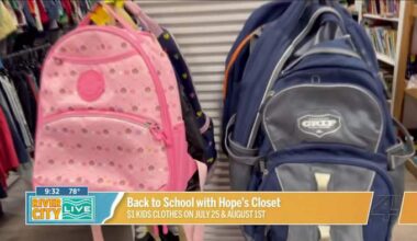 Back to School with Hope’s Closet