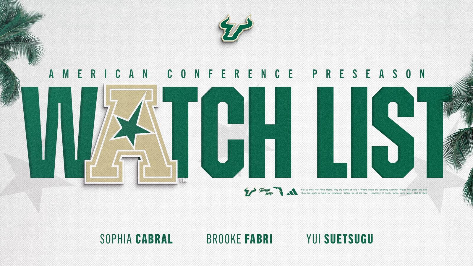 South Florida Women’s Soccer Picked Fourth in Preseason Coaches Poll