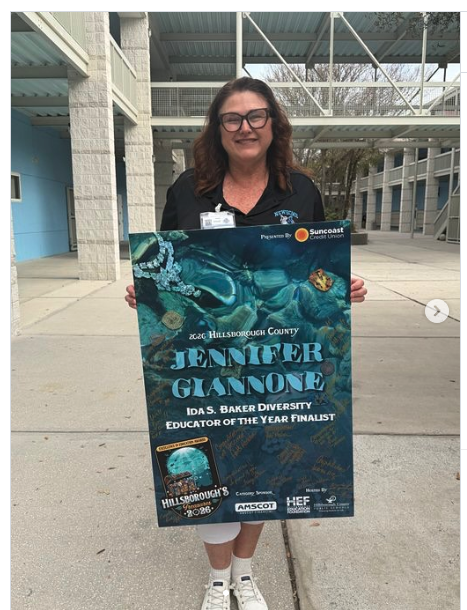 Newsome Teacher Earns State Reel Award For Financial Literacy Excellence